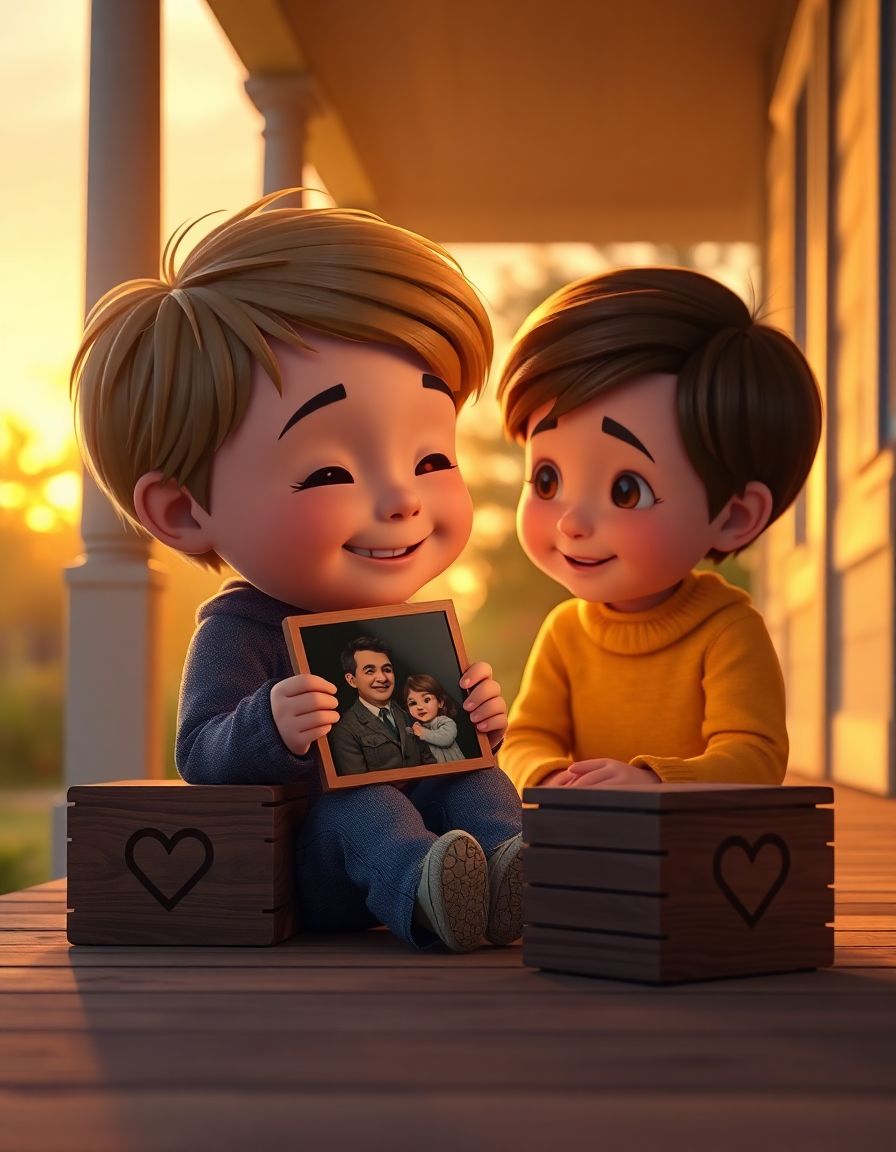 Forever in My Heart — personalized children's book cover